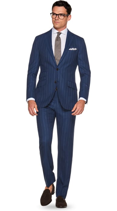 Sienna Blue Stripe