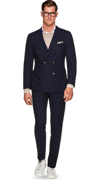 Havana Navy Stripe