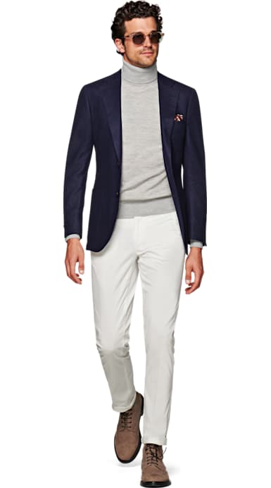 Off White Washed Chino