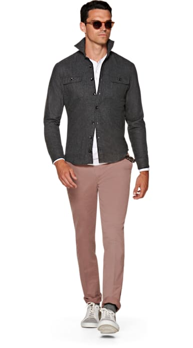 Pink Washed Chino