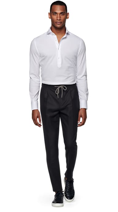 Navy Trousers
