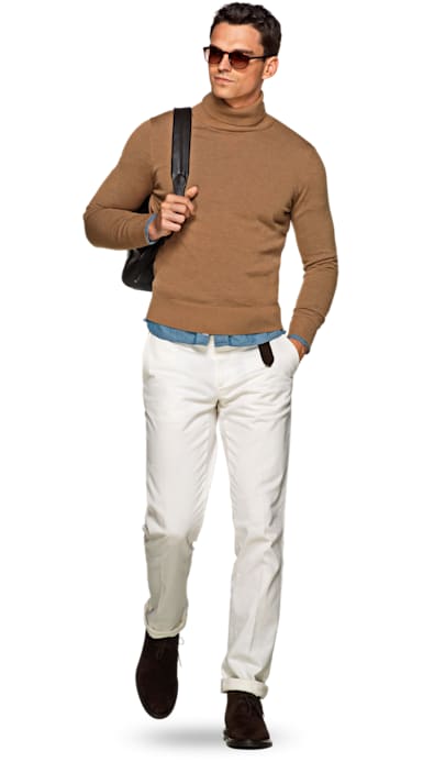 Off White Washed Chino