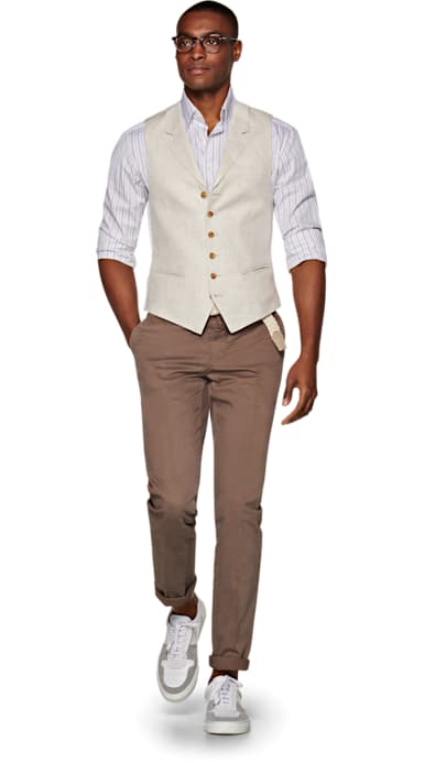 Off White Waistcoat