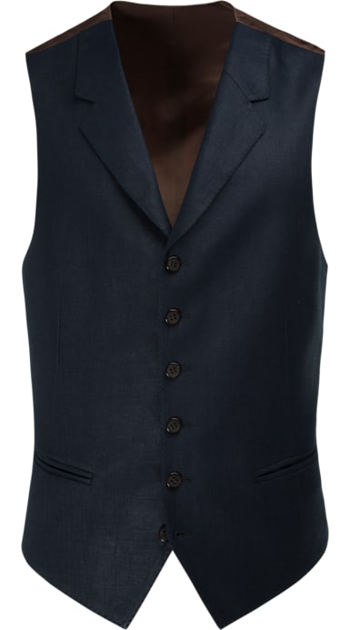 Navy Waistcoat