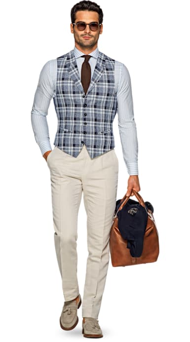 Blue Waistcoat