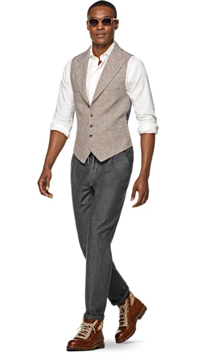 Light Brown Waistcoat