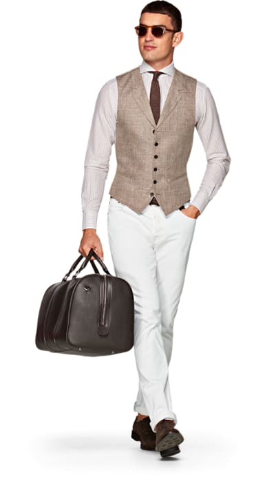 Light Brown Waistcoat