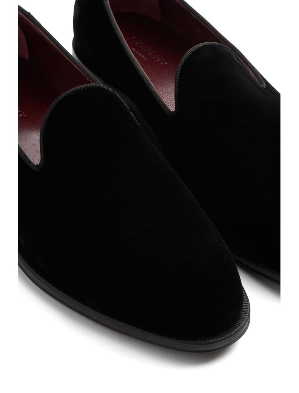 Black Velvet Slippers Fw1703 Suitsupply Online Store