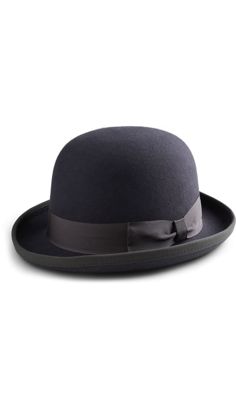 Grey Jort Bowler Hat Hat015 | Suitsupply Online Store