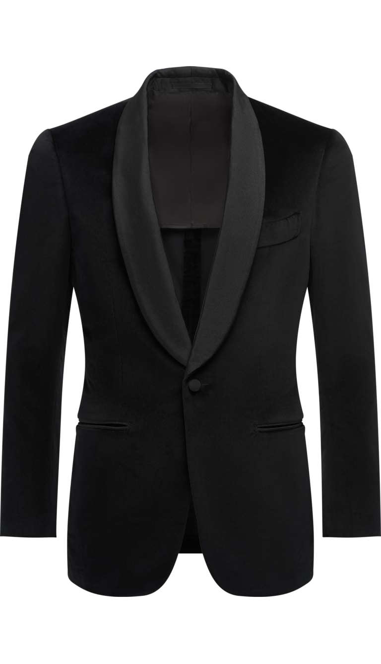 Jacket Black Plain Havana C1293i | Suitsupply Online Store