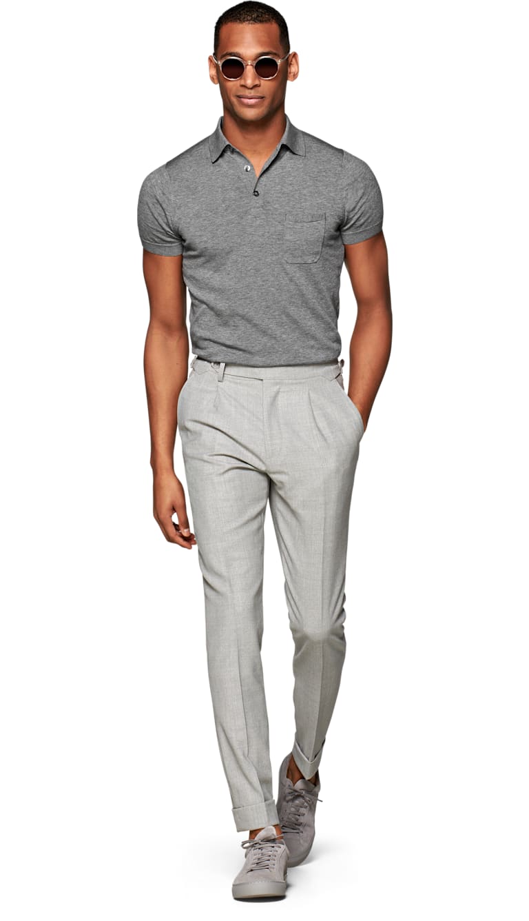 Grey Polo Sw817 | Suitsupply Online Store