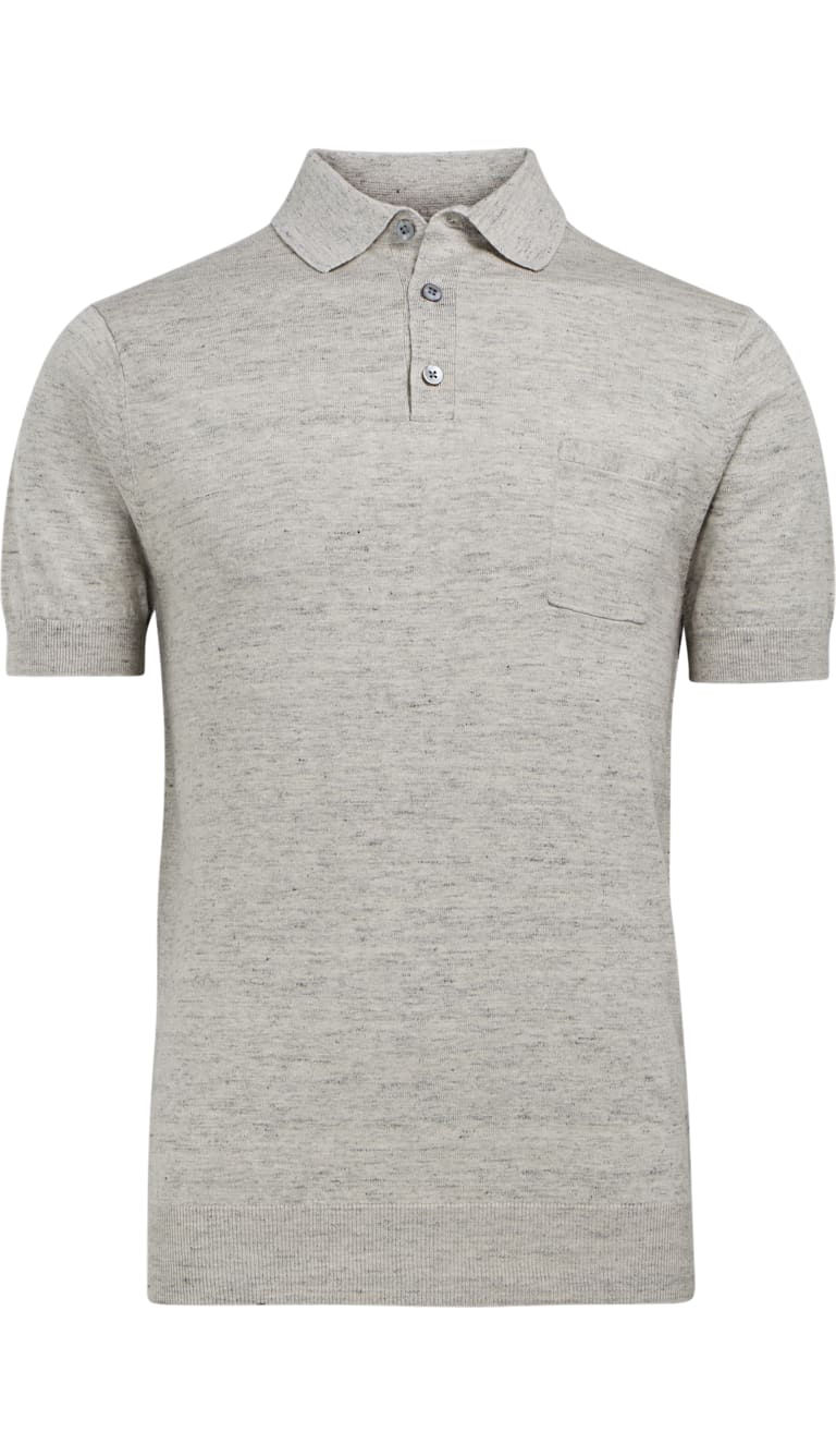 Light Grey Polo Sw871 | Suitsupply Online Store