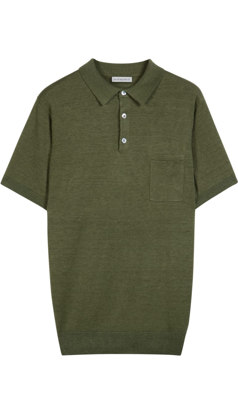 Green Polo Sw873 | Suitsupply Online Store