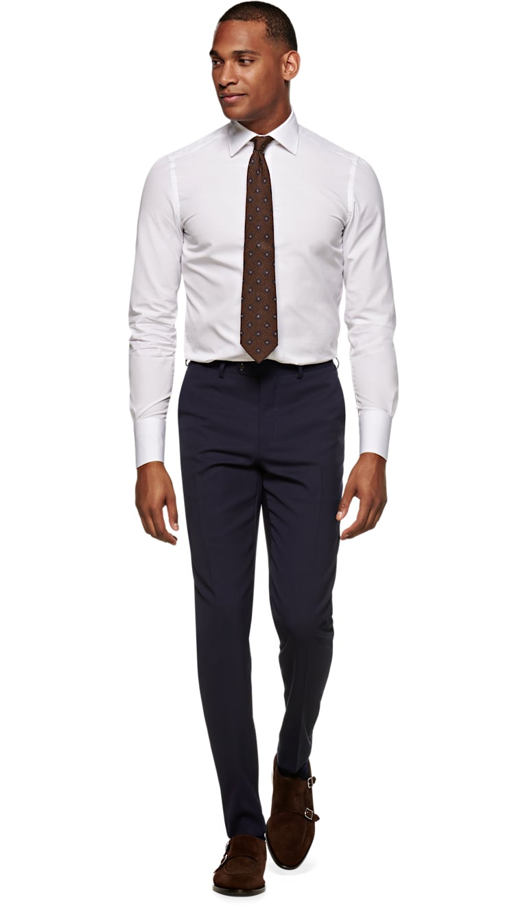 Navy Trousers B4760 | Suitsupply Online Store