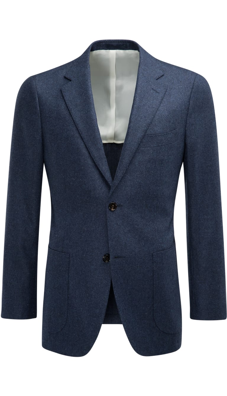 Jacket Blue Plain Havana C1003i | Suitsupply Online Store