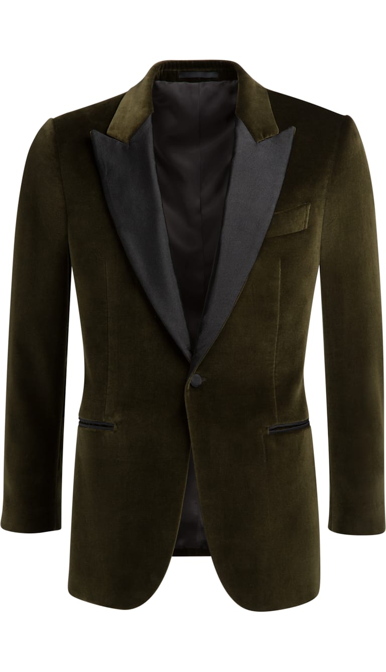 Jacket Green Plain Lazio C1057 | Suitsupply Online Store