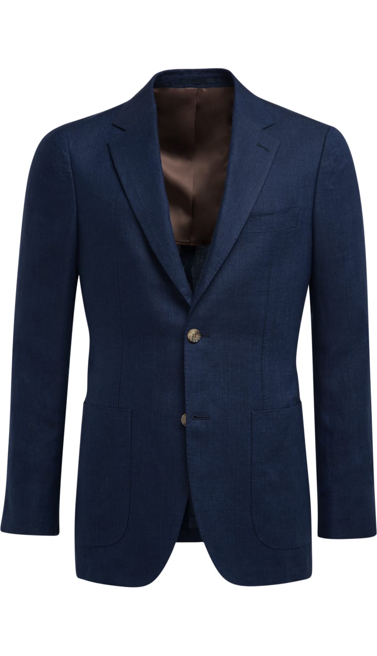Jacket Blue Plain Havana C947i | Suitsupply Online Store