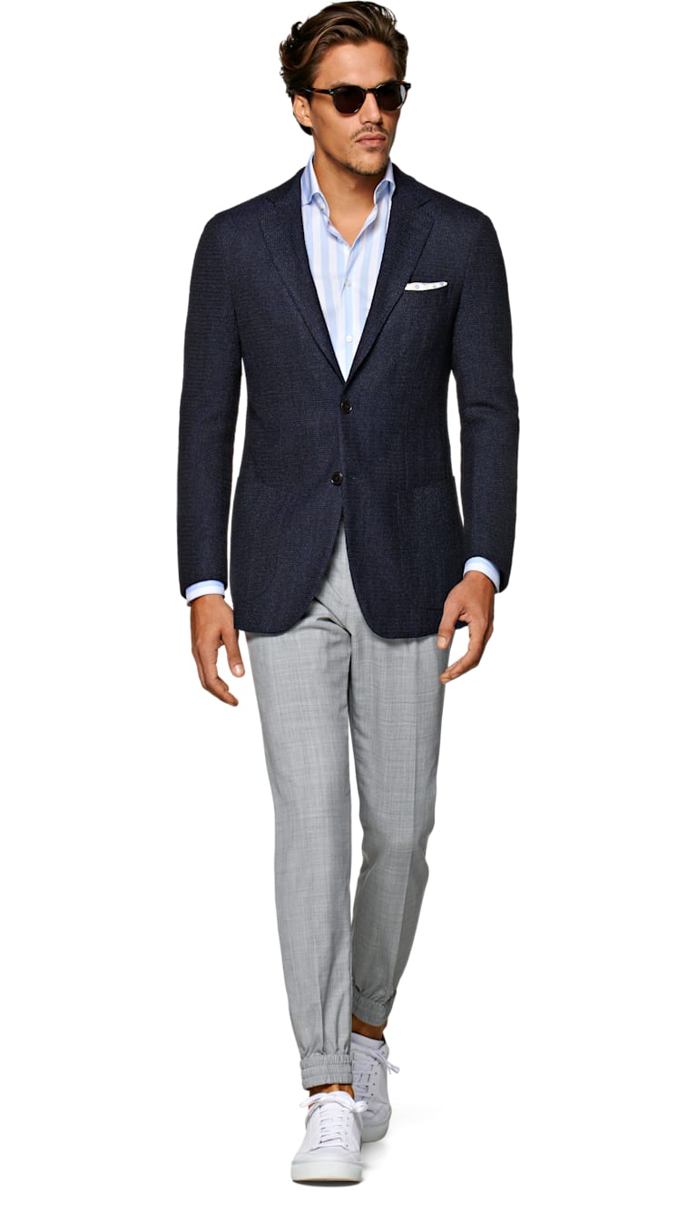 Jacket Navy Plain Havana C962i | Suitsupply Online Store