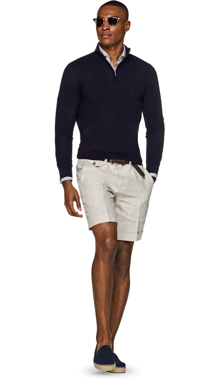Light Brown Shorts B914i Suitsupply Online Store