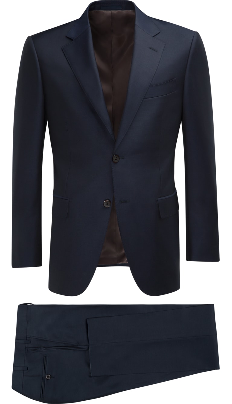 Suit Navy Plain Napoli P5229mi | Suitsupply Online Store