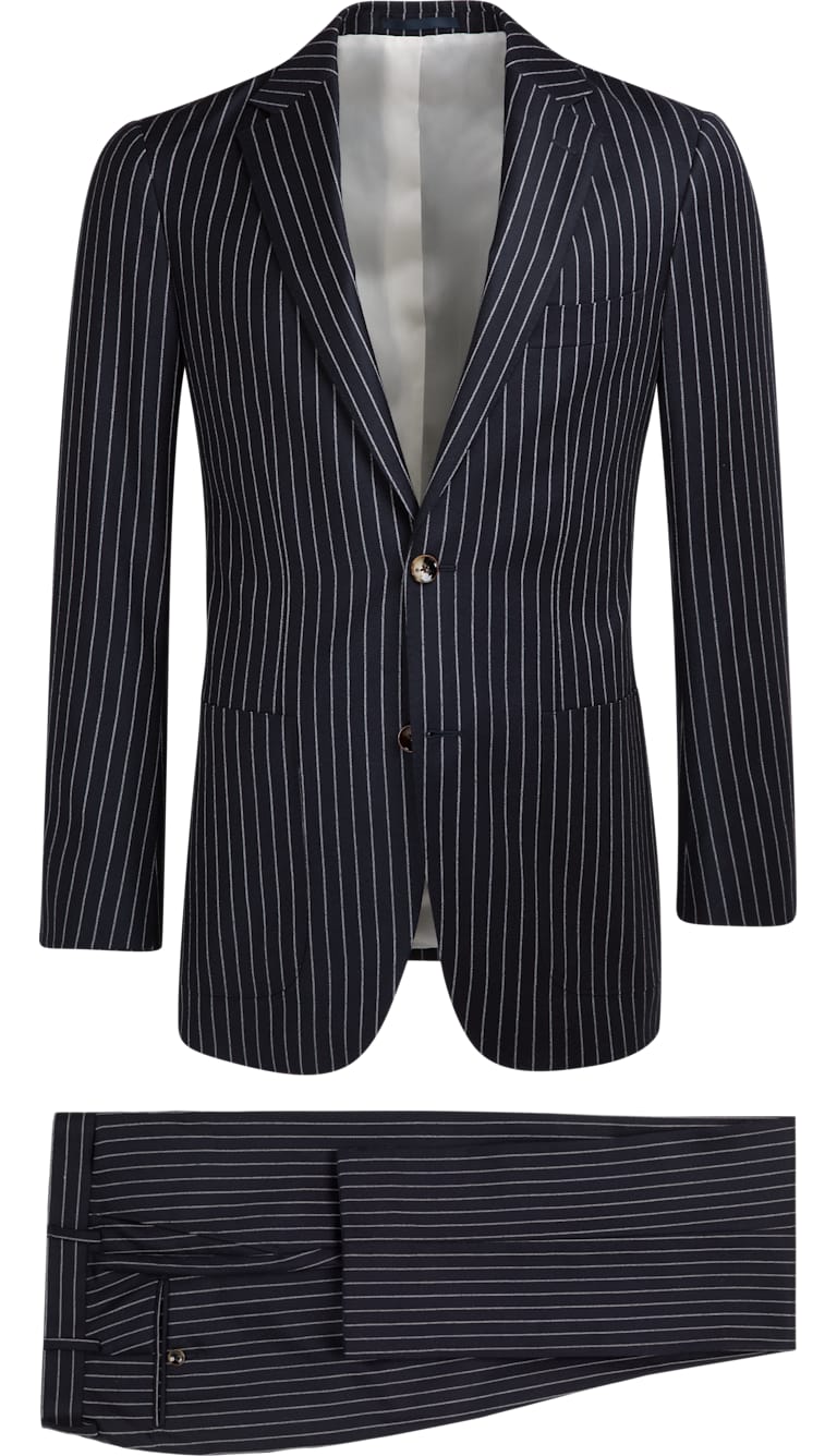 Suit Navy Stripe Havana P5261i | Suitsupply Online Store