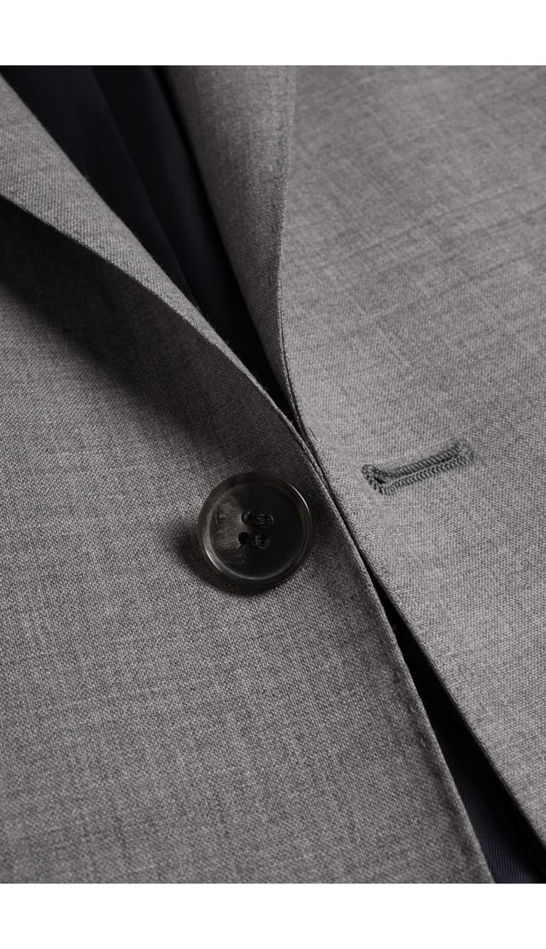 Suit Light Grey Plain Napoli P5441i | Suitsupply Online Store