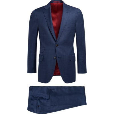 Suit Blue Plain Napoli P5145i | Suitsupply Online Store