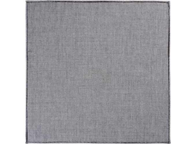 Brown Pocket Square Double Sided