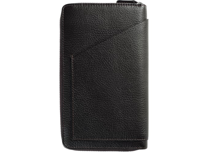 Dark Brown Travel Wallet