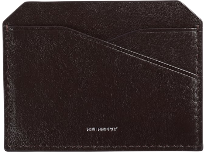 Dark Brown Card Holder