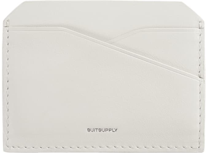 Off White Card Holder