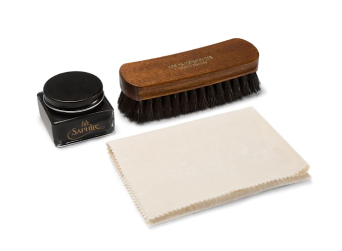 Shoe Polish Set Black