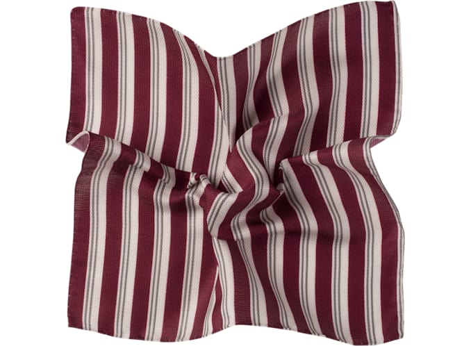 Burgundy Pocket Square