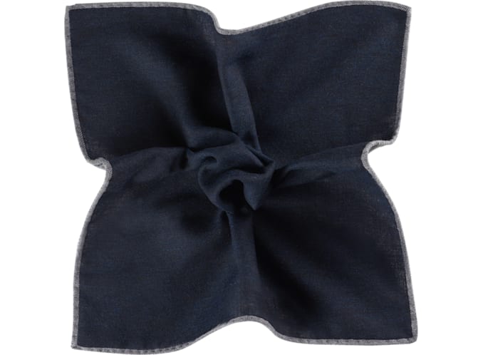 Navy Pocket Square