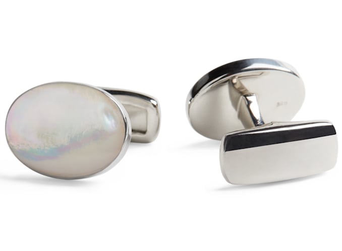 Oval cufflinks