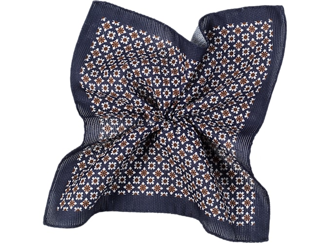 Pocket Square Blue
