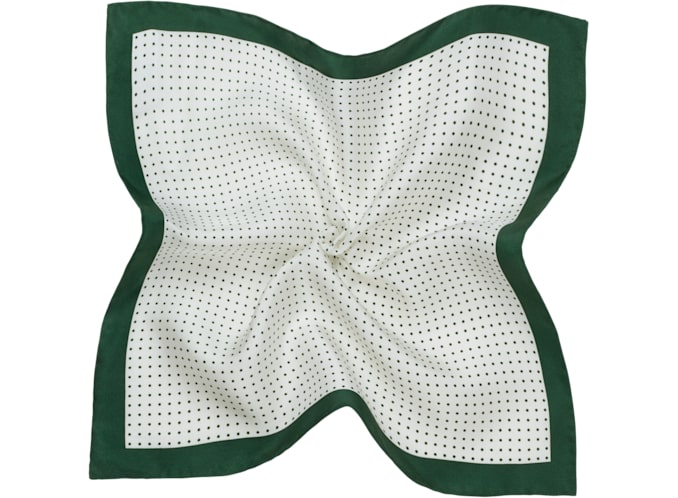Green Pocket Square