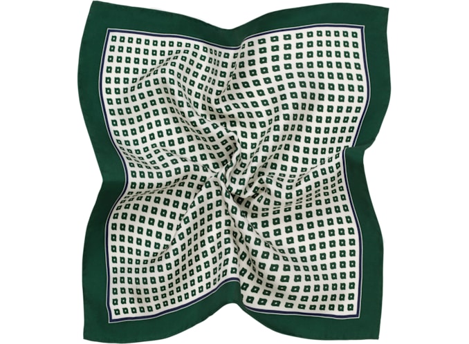 Green Pocket Square