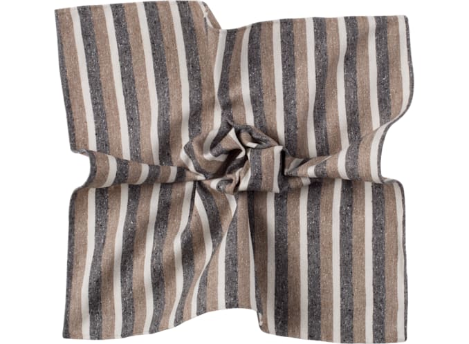 Brown Pocket Square