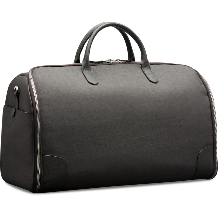 Dark Brown Holdall Suit Carrier