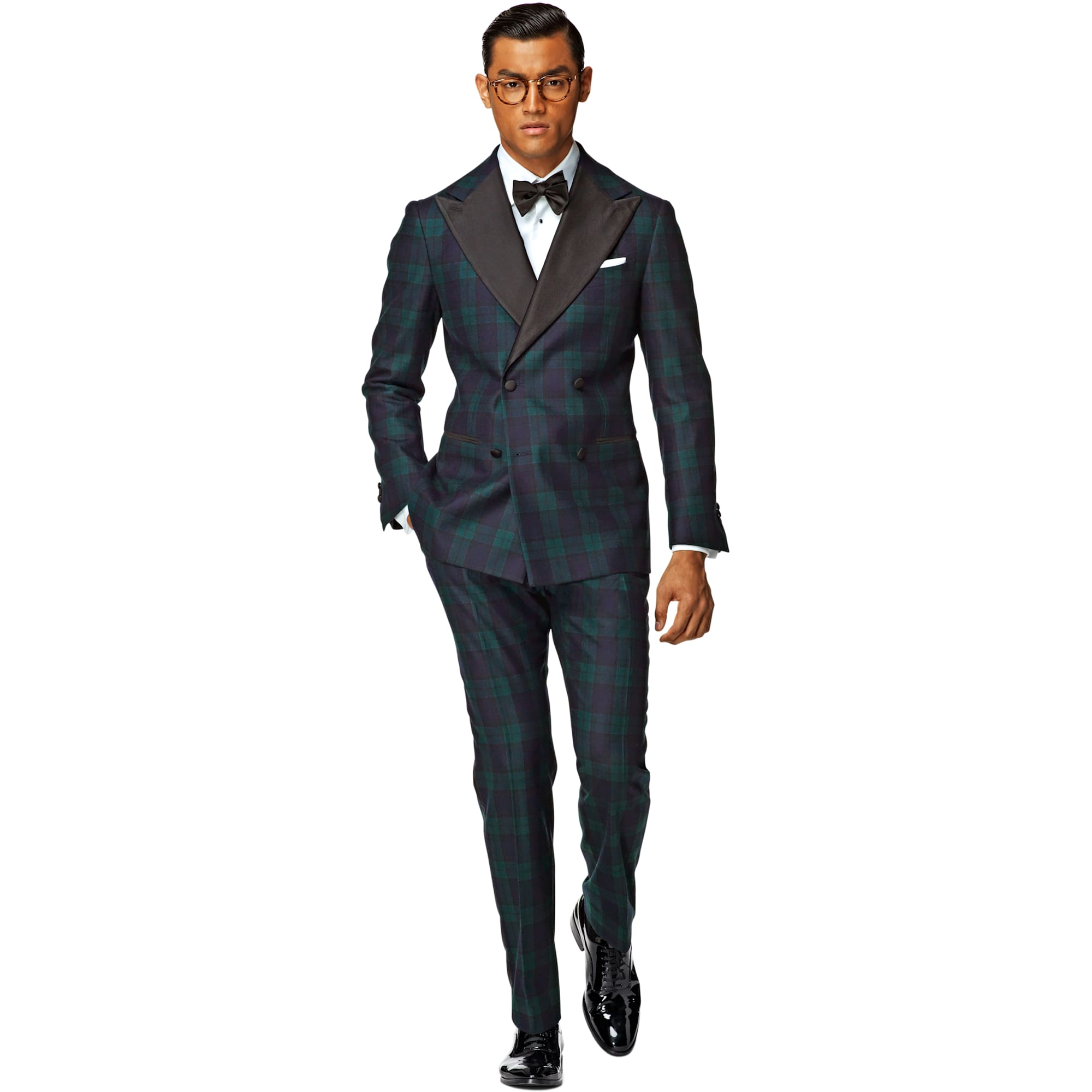 tuxedo and shoes