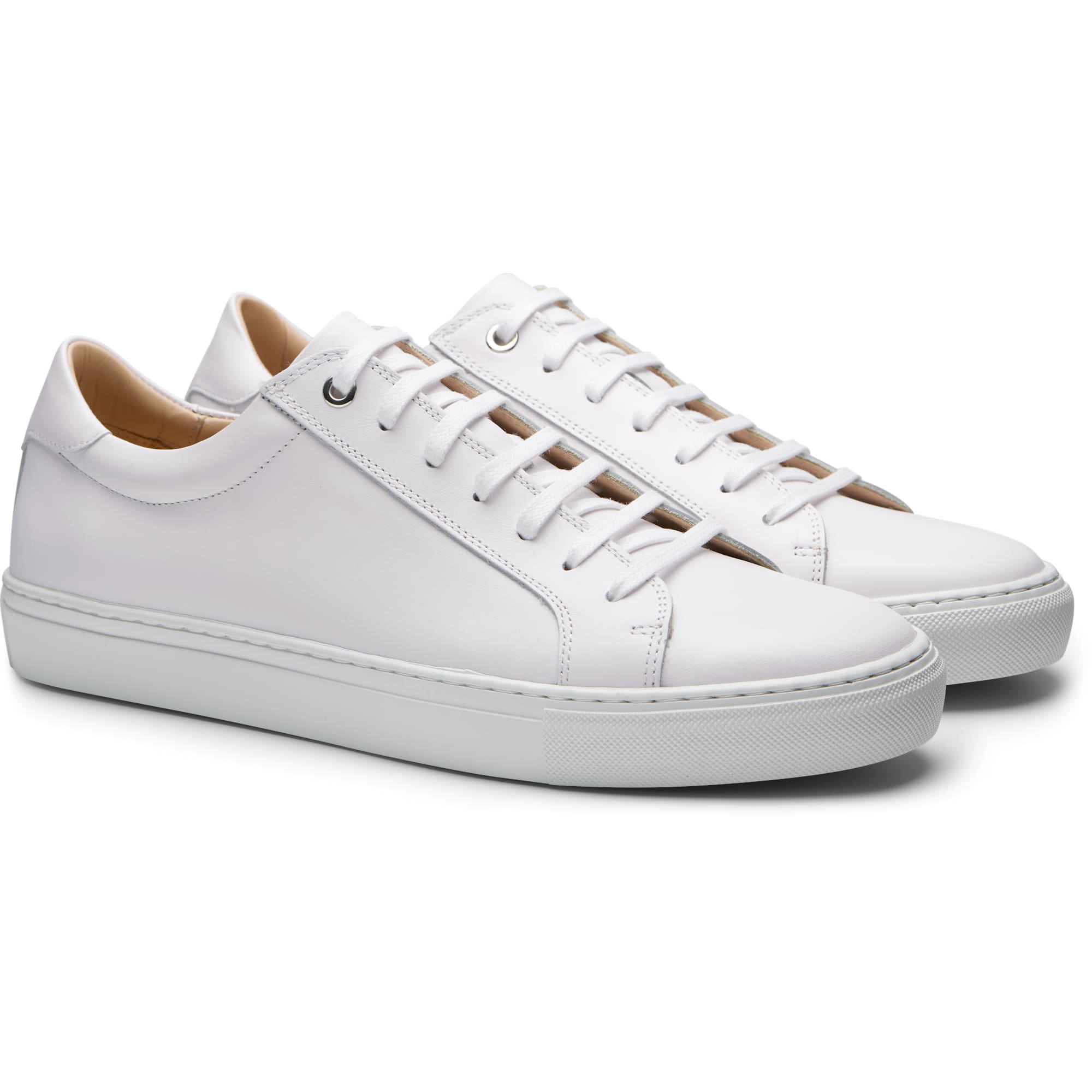 suitsupply white leather sneakers