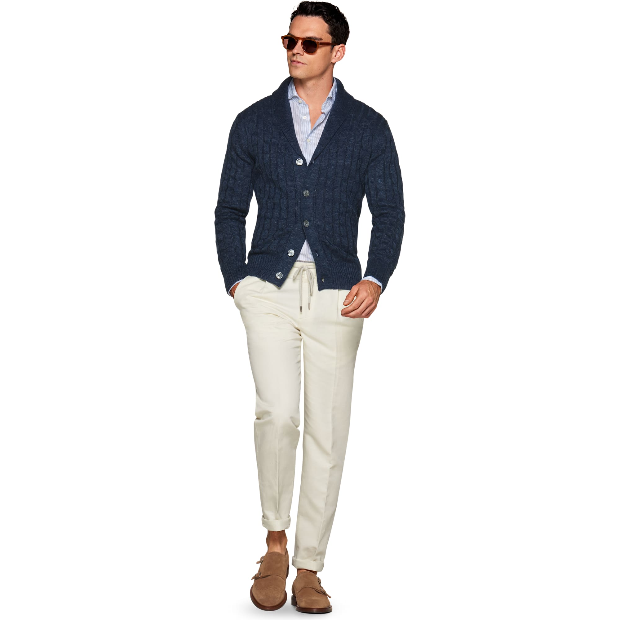 monk strap suit