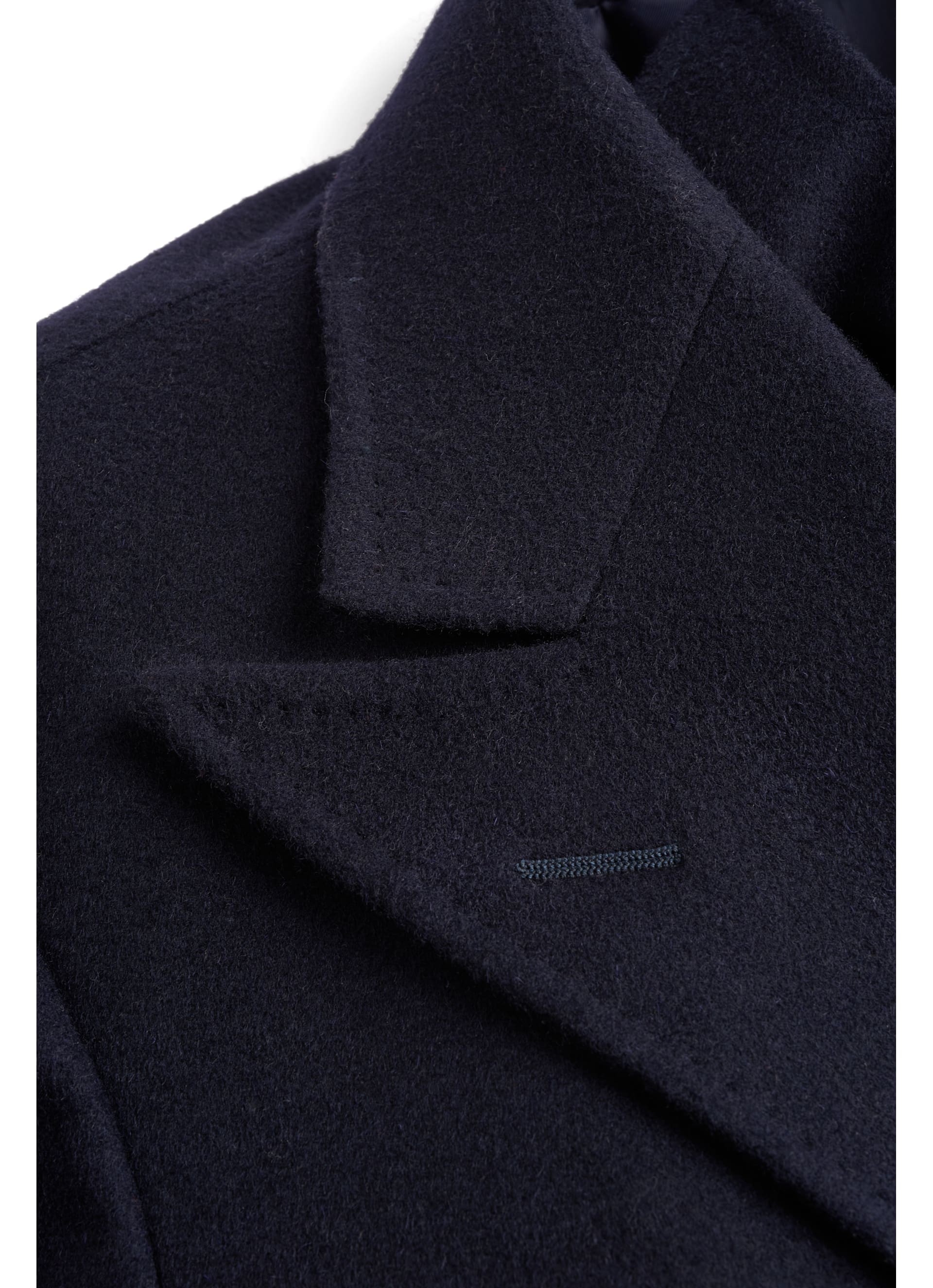 Navy Double Breasted Coat J620i | Suitsupply Online Store