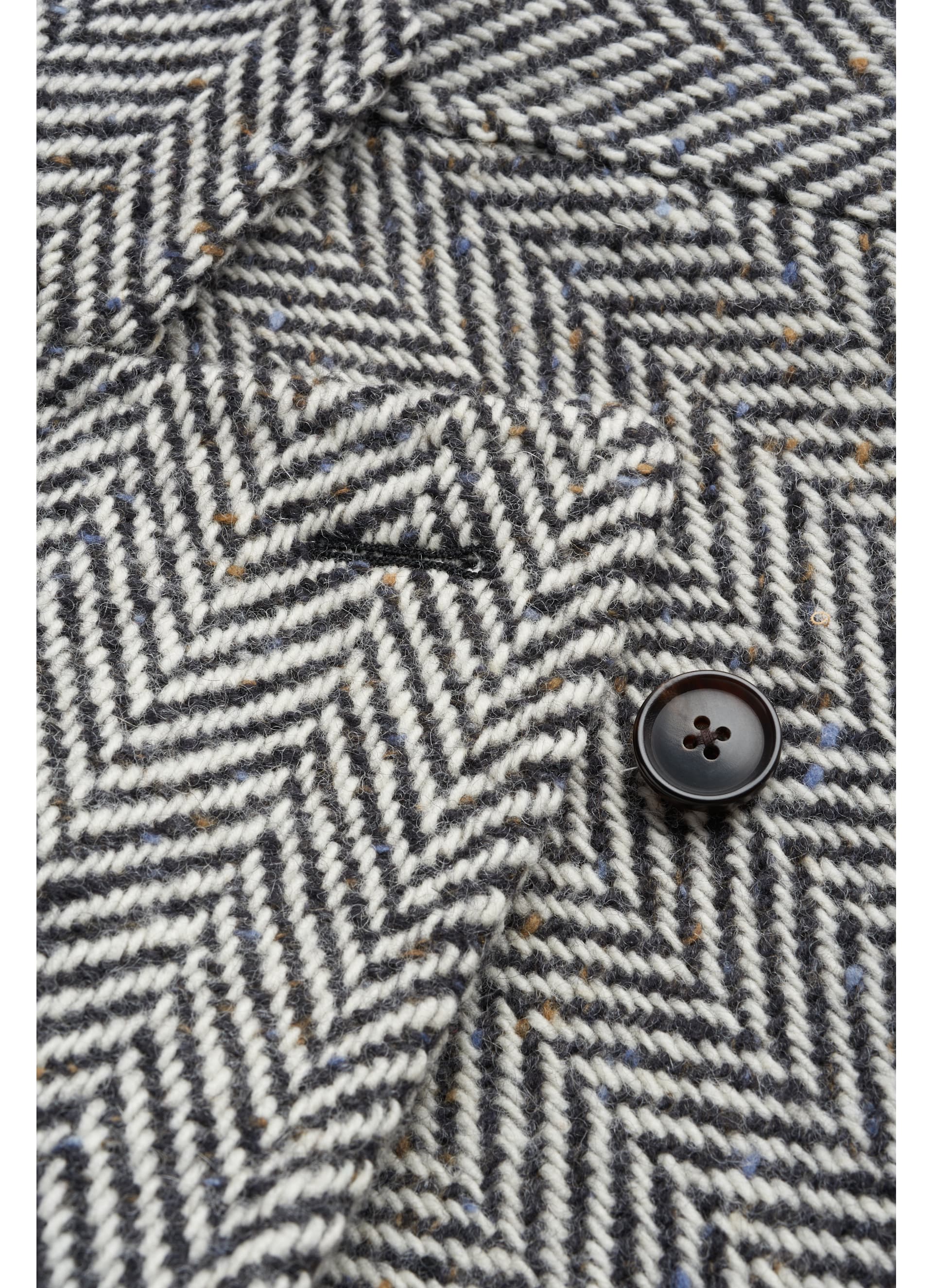 Grey Double Breasted Coat J634i | Suitsupply Online Store