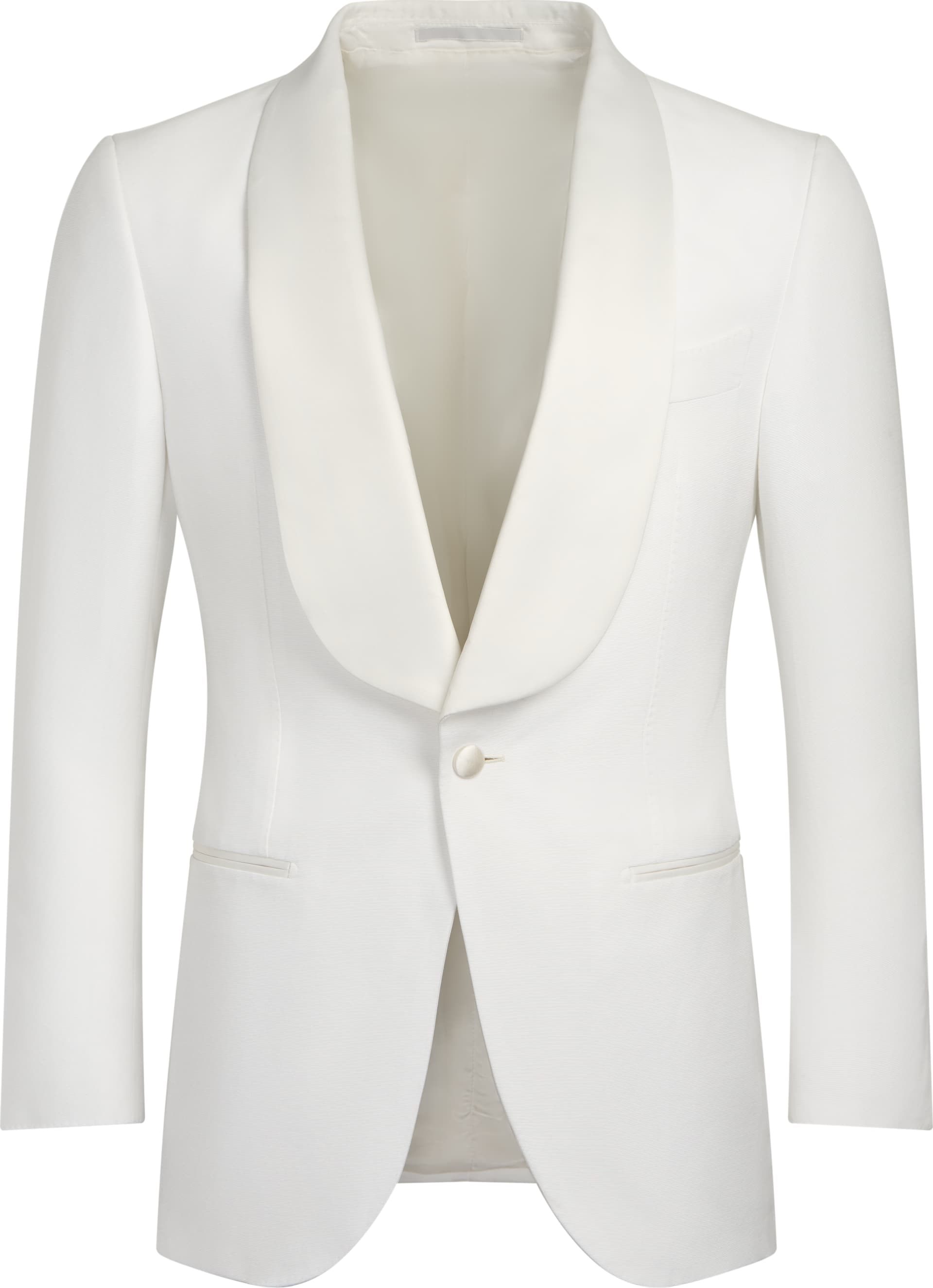Jacket White Plain Washington Shawl Tuxedo C1294i | Suitsupply Online Store
