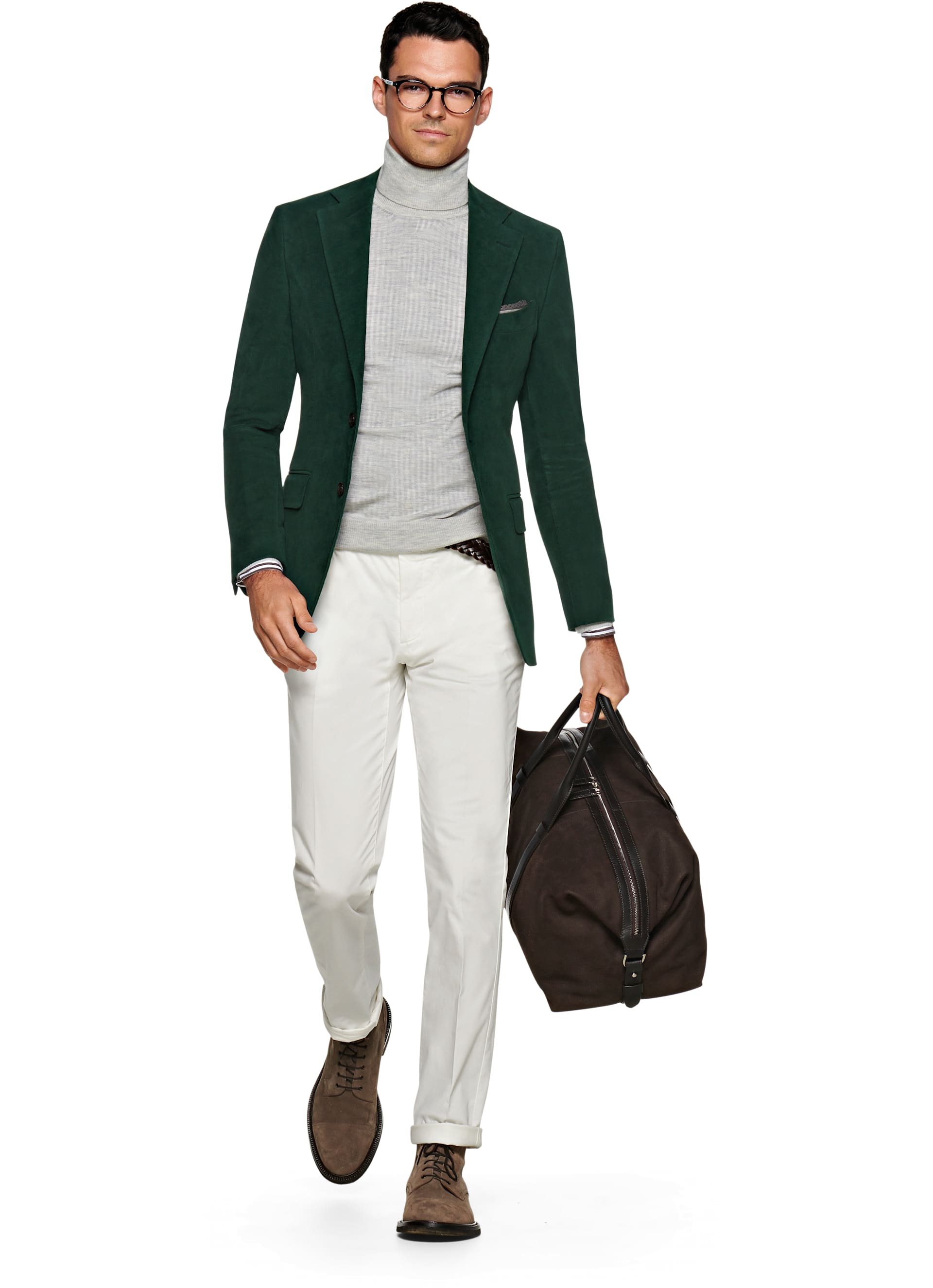 Jacket Green Plain Jort C1297i | Suitsupply Online Store