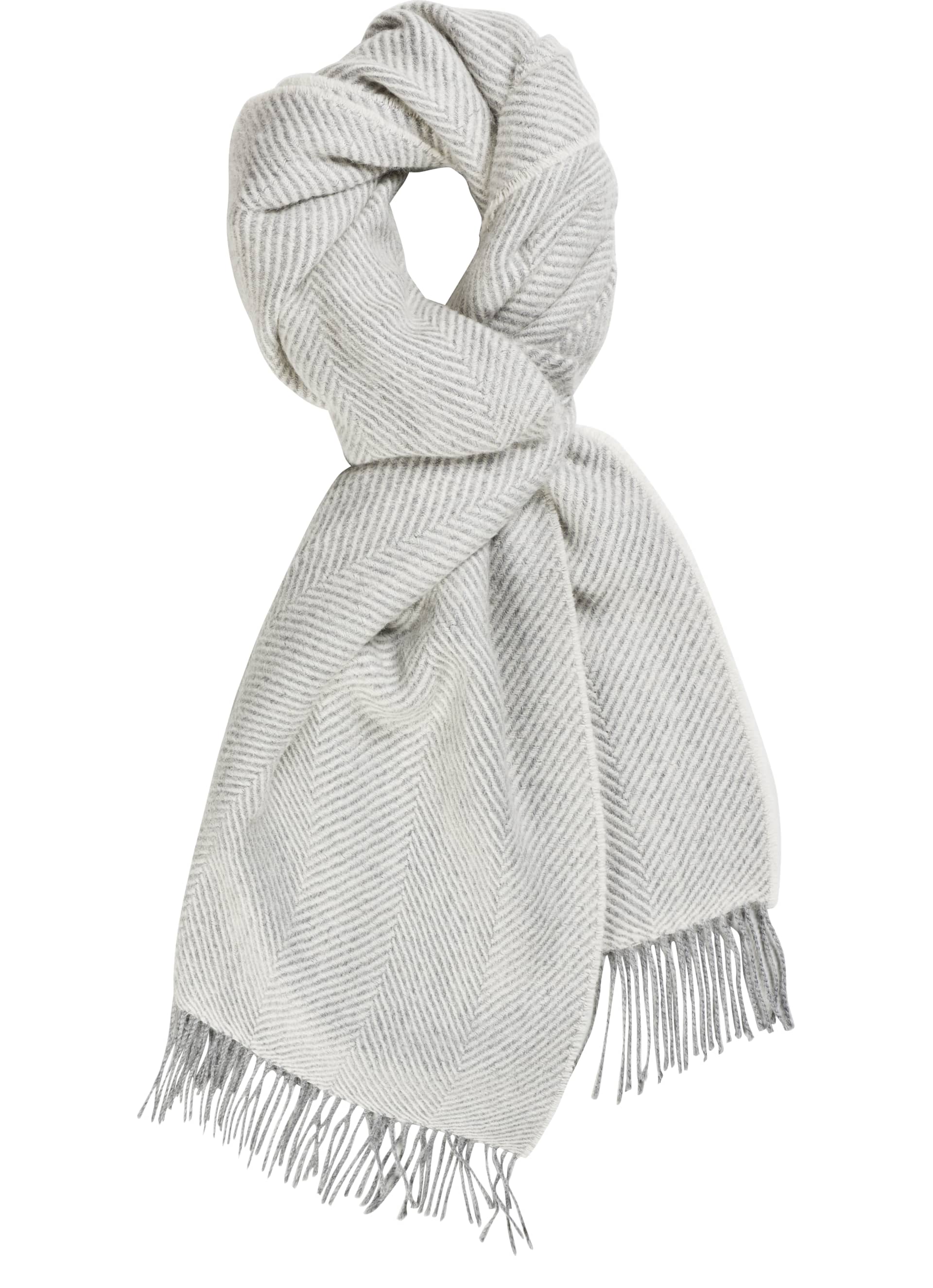 Light Grey Scarf Sc18206 Suitsupply Online Store