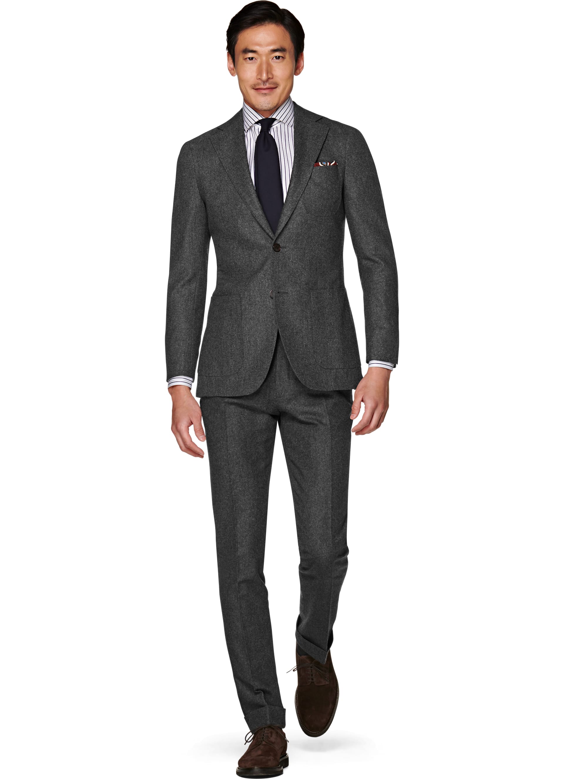 havana grey suit