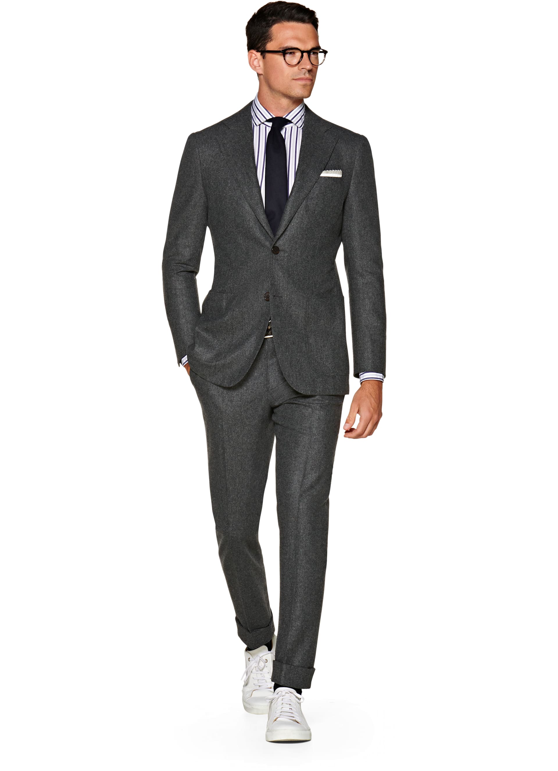 havana grey suit